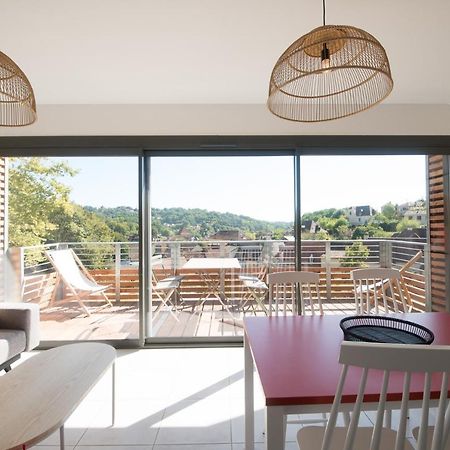 "Le Soleil Levant" Avec Balcon Et Parking Prive, 2 Adultes Et 1 Enfant Sarlat-la-Canéda Zewnętrze zdjęcie
